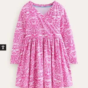 Mini Boden Twirly Ballerina Dress (pink)